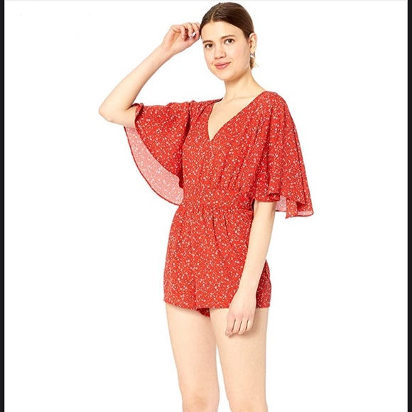 Jack by BB Dakota Spring Breaker Printed Romper